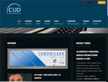 Tablet Screenshot of cudisco.org